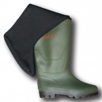 Botas en PVC a la rodilla con calcetn extrable